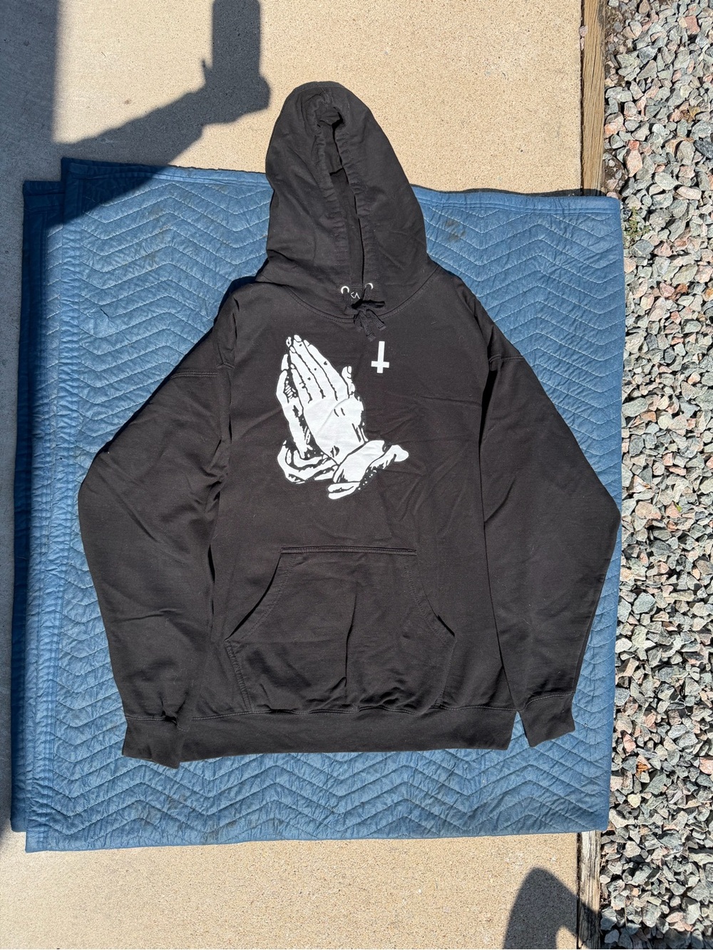 Mishka NYC Pray for Death hoodie XL